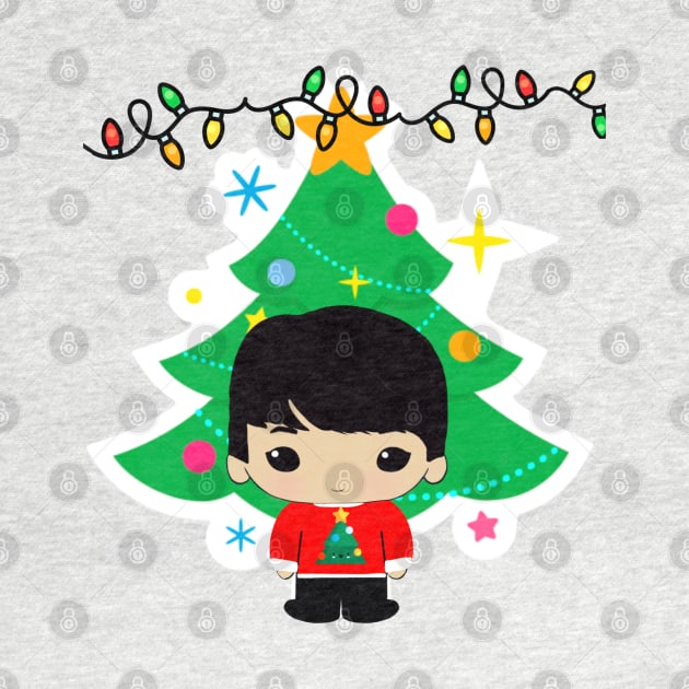 Cute chibi Yuki Christmas version by cutedrivers